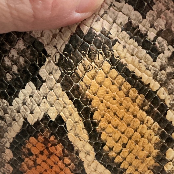 Henri Bendel Multicolor Snake-Print Leather Crossbody Bag ( Full Inclusion) - Picture 4 of 11